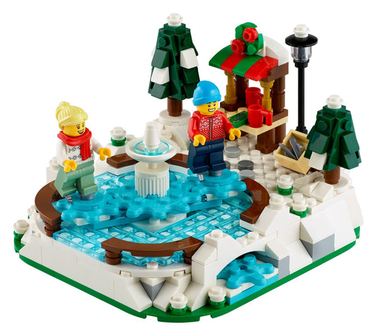 LEGO Set 40416-1 Ice Skating Rink Alternate build Ideas: a fresh display direction