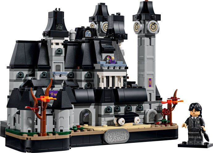 LEGO 76788 Nevermore Academy Builds a Microscale Gothic Campus
