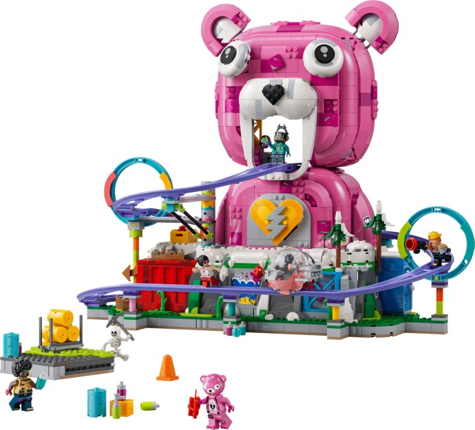 LEGO 77082 Rave Cave - Fortnite Rave Cave Location Set Breakdown