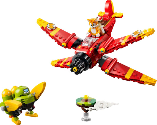 LEGO 77119 Tails' Tornado-1 - Sonic Plane Set Details and Display Ideas