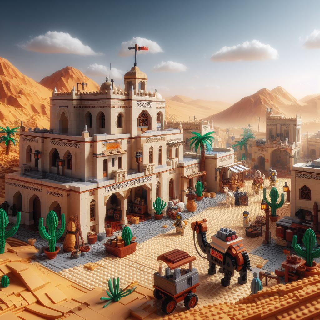 Quick 5 ideas for Lego desert village MOCs