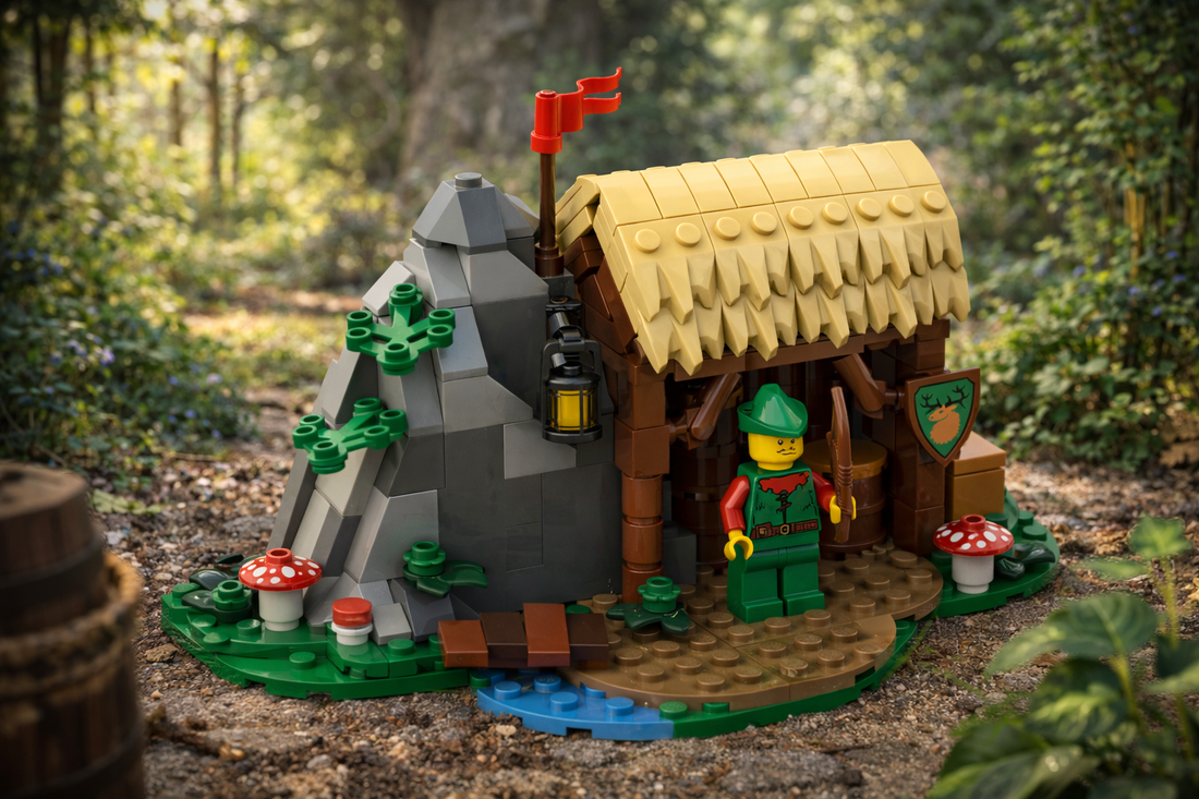 Forestmen Archer’s Hut – Free Building MOC Instructions