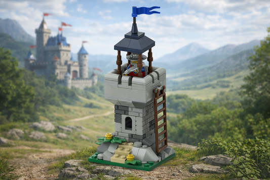 Medieval Watchtower – Free Building MOC Instructions