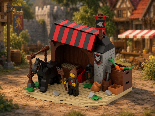 Wolf Pack Stable Free Building Instructions