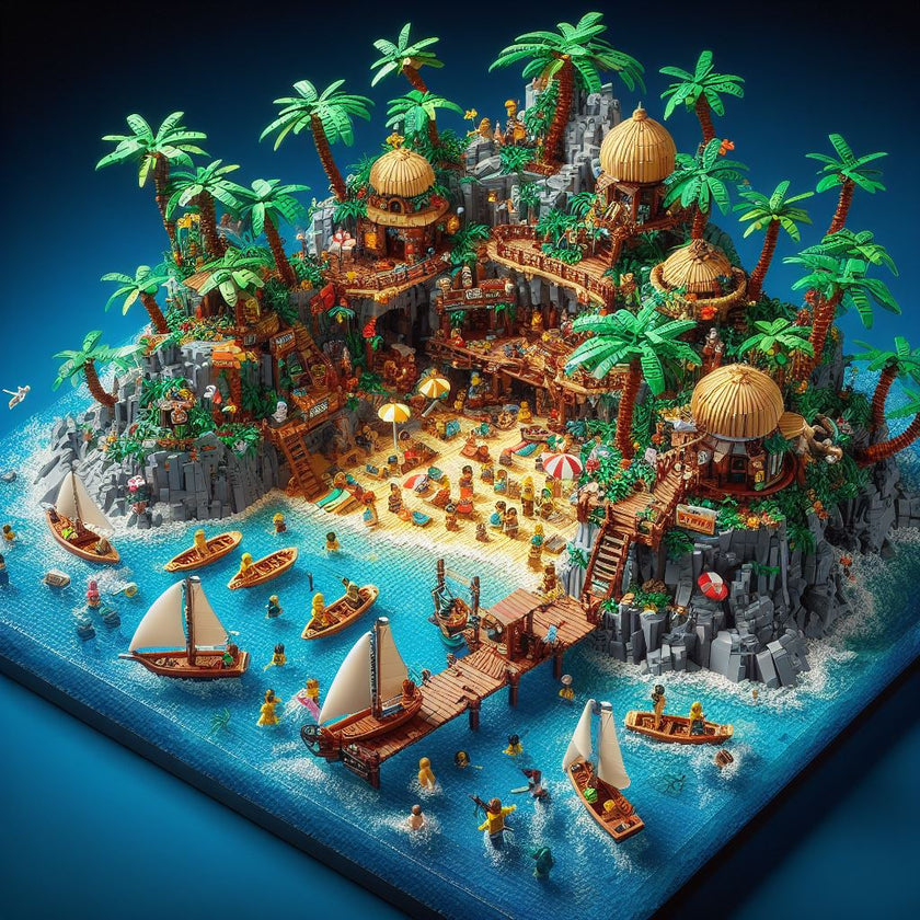 30 AI ideas for Lego MOCs Island Paradise – How to build it