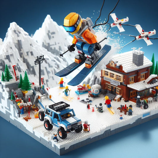 25 AI ideas for Lego MOCs Snow Sports