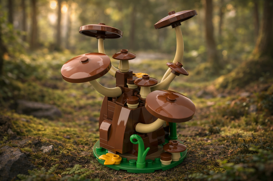 Giant Mushroom – Free Building MOC Instructions