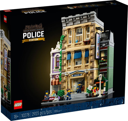 Lego set 10278: Police Station - How to build it   