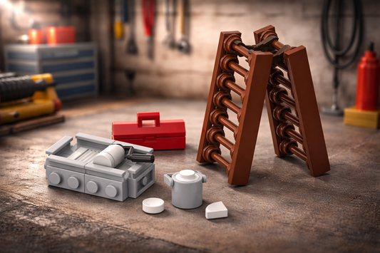 Wall Painting Equipment – Free Building MOC Instructions