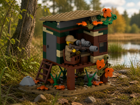 Forest Hunters’ Outpost Free Building Instructions