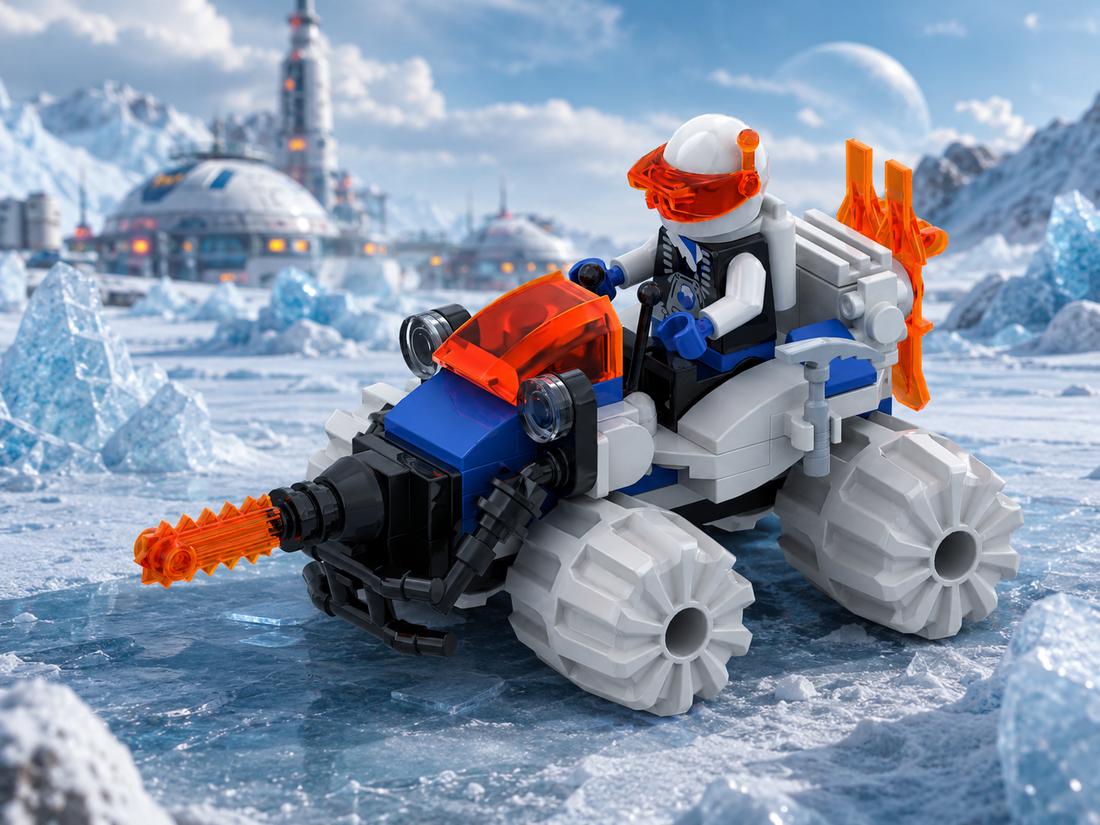 6814-1 Ice Tunnelator Renew Free Building Instructions