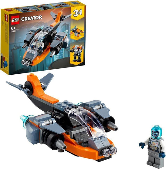 Lego set 31111 Cyber Drone - How to build it   