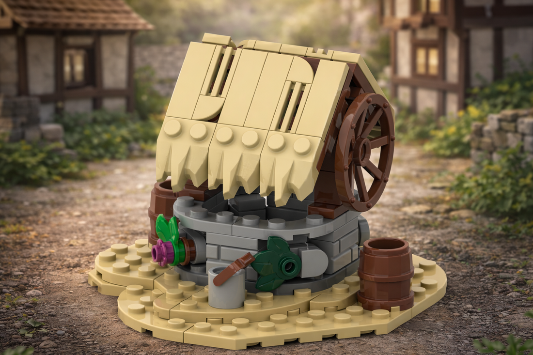 Water Well – Free Building MOC Instructions