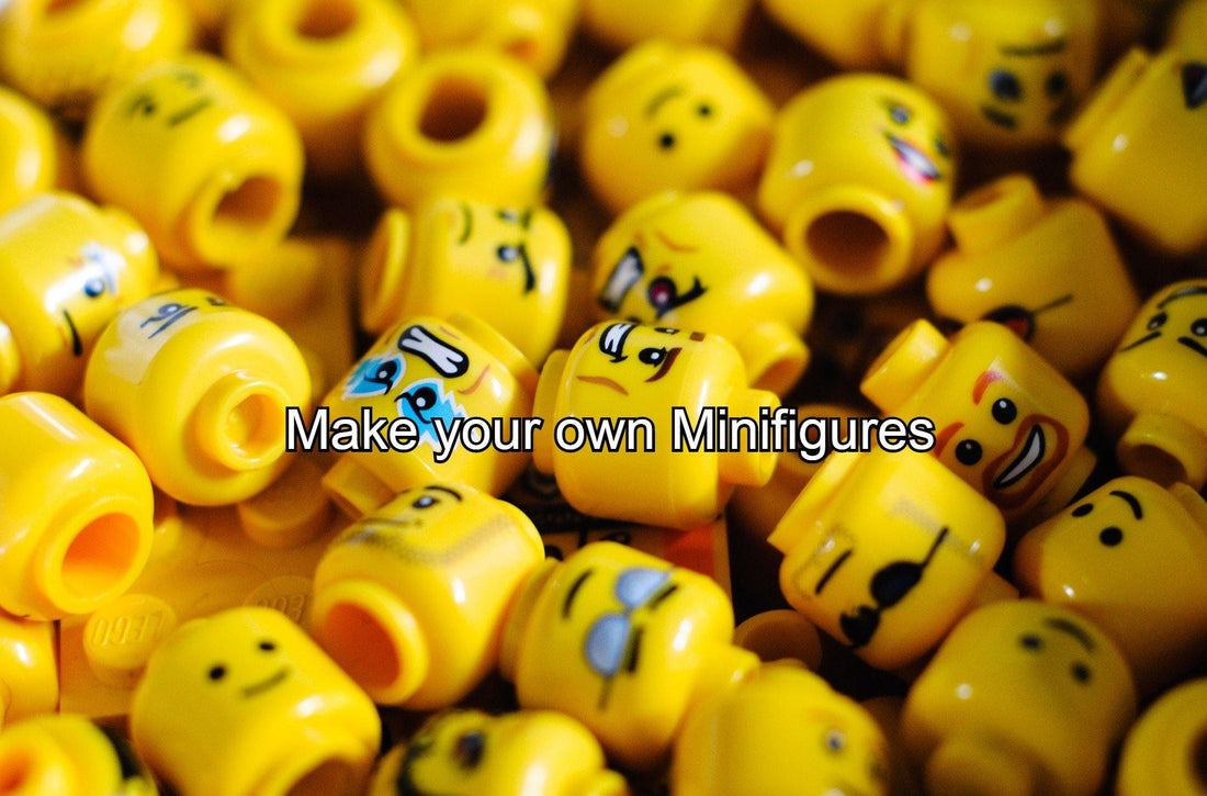 Make your own Minifigures  - Wait Whattt? - How to build it   