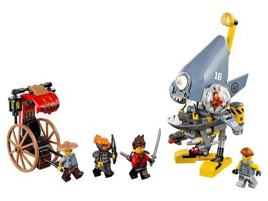 LEGO Set 70629-1 Piranha Attack Alternate build Ideas: Harbor Scenes, Ships, and Dockside Rebuilds