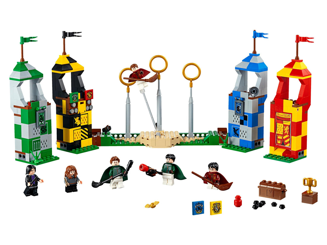 LEGO Set 75956-1 Quidditch Match Alternate build Ideas: Fortresses, Market Scenes, and Medieval Rebuilds