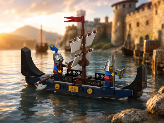 King’s Oarsmen Renew Free Building Instructions | Castle Boat Build