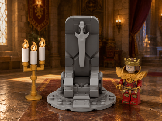 Royal Stone Throne Free Building Instructions