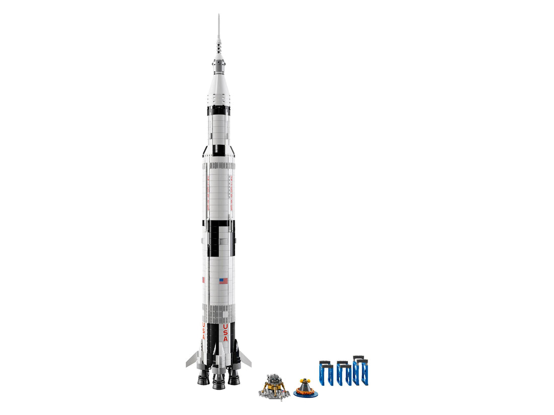 LEGO Set 21309-1 NASA Apollo Saturn V Alternate build Ideas: Harbor Scenes, Ships, and Dockside Rebuilds