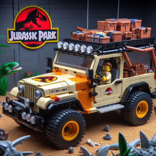 28 AI ideas for Lego MOCs Jurassic Park