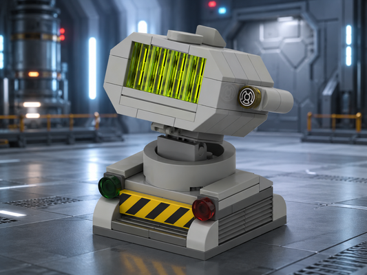 Powerful Laser Turret Free Building Instructions