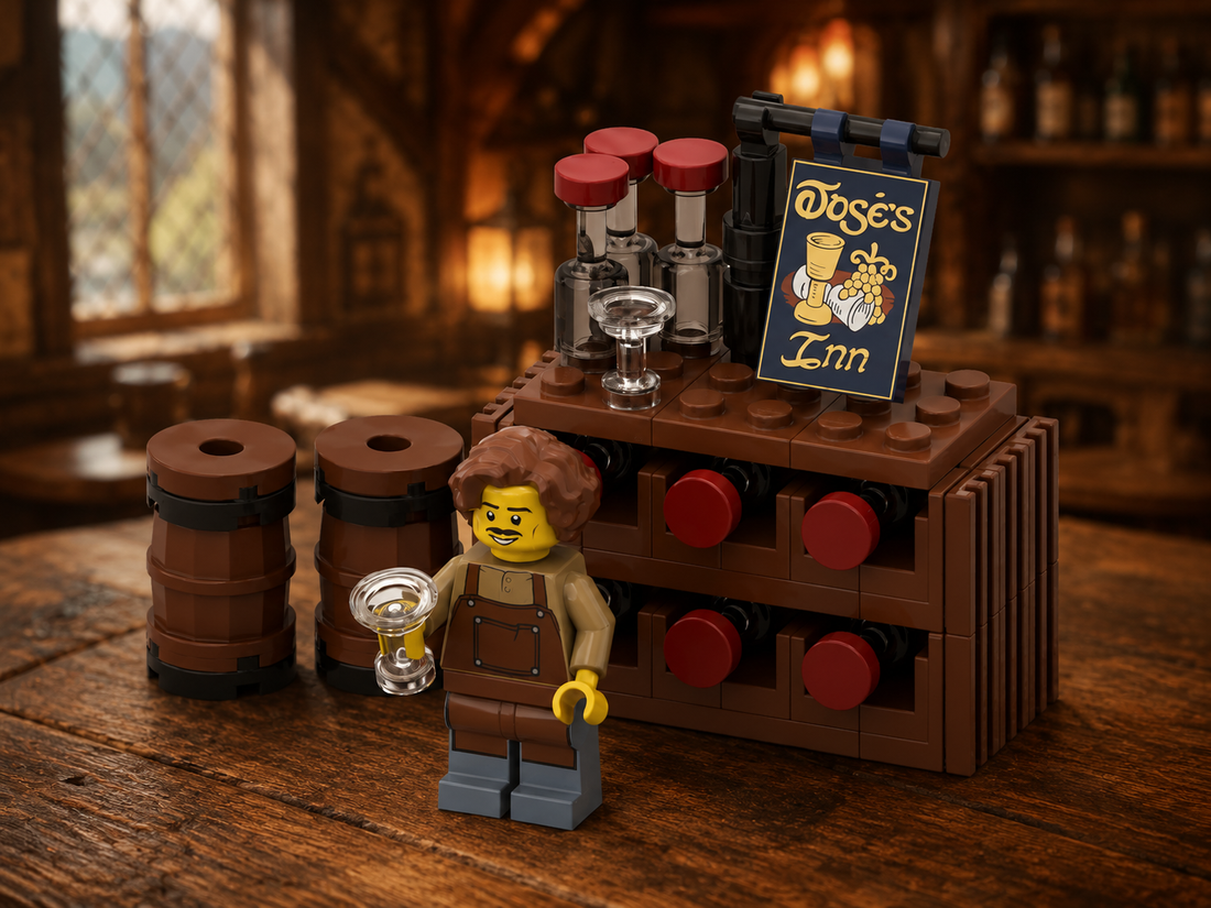 The Old Barrel Wine Cellar – Brick-Built Tavern Display
