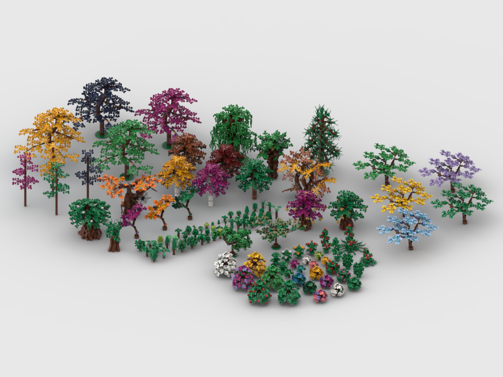 30 Ideas for Lego Trees Design