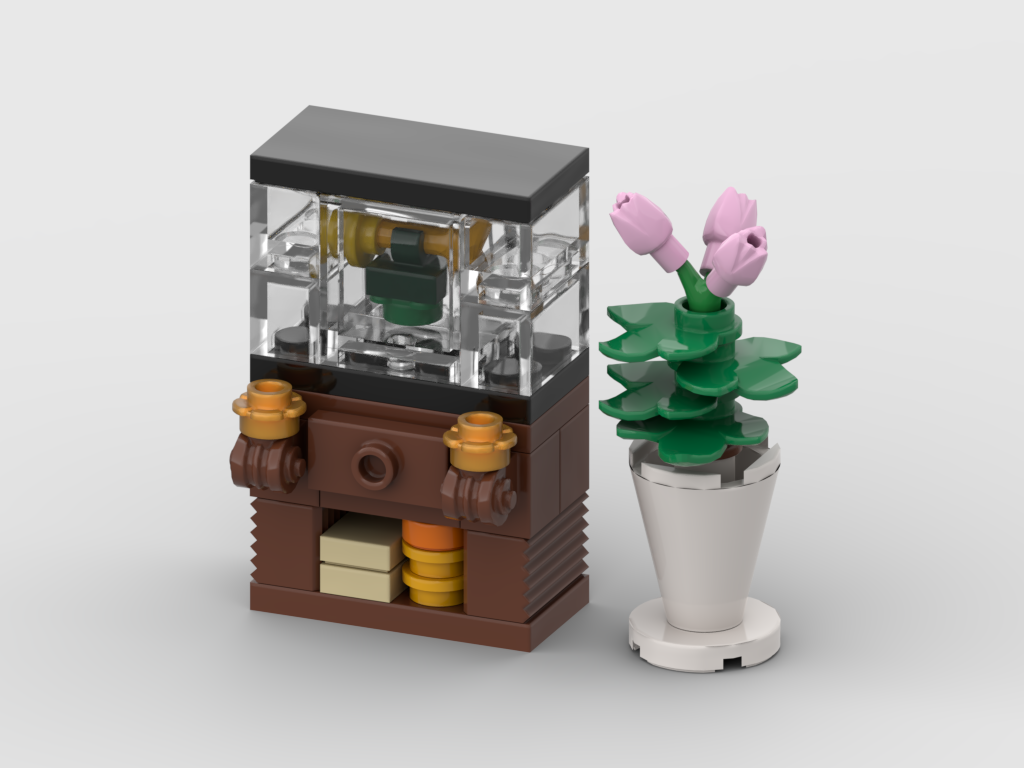 Aquarium & Plant – Free Building MOC Instructions