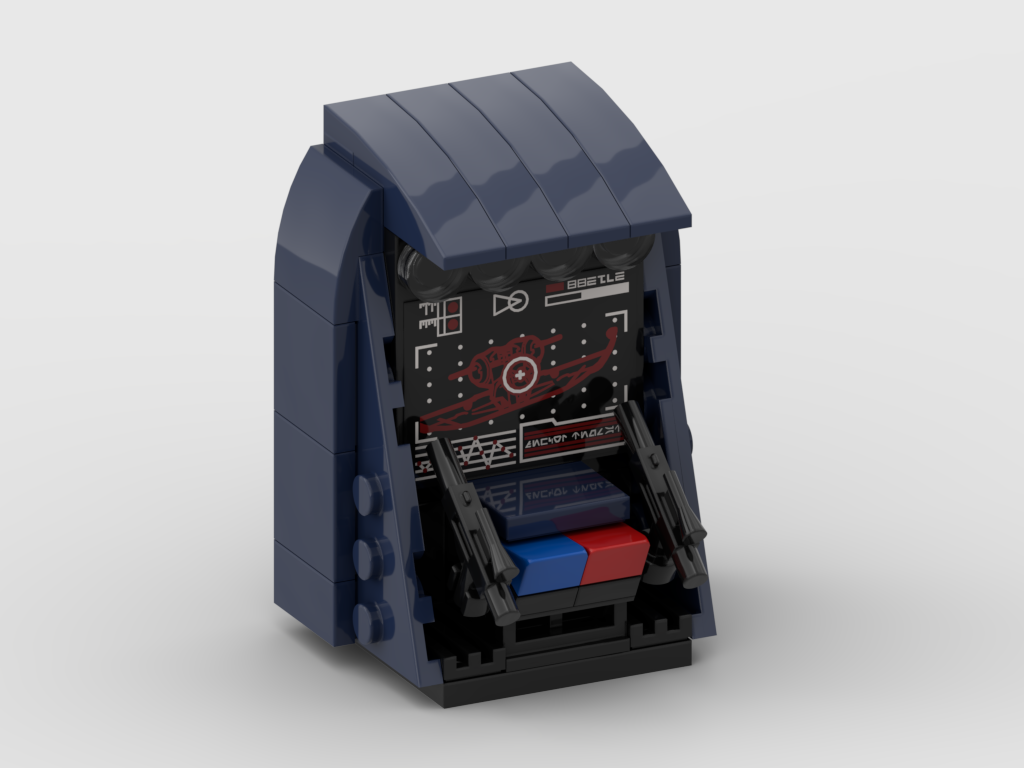 Arcade Gun Game Machine – Free MOC Building Instructions