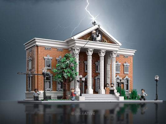 6 Inspiring Back to the Future Clock Tower LEGO MOCs: Ideas, Tips and Instructions