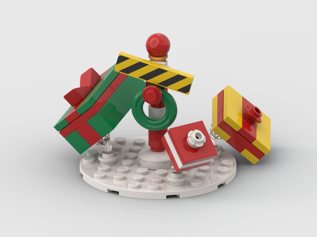 Christmas Gift Explosion – Free MOC Instructions