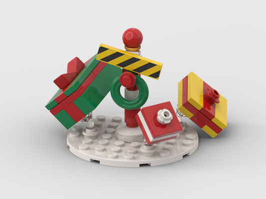 Christmas Gift Explosion – Free MOC Instructions
