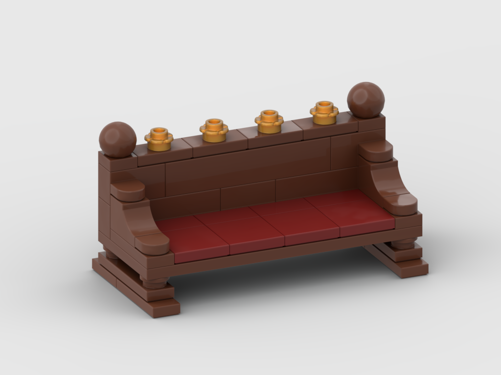 Church Pew – Free Building MOC Instructions