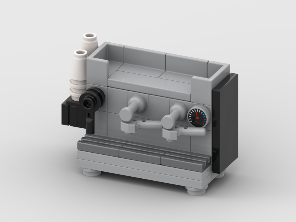 Coffee Machine Build – Free Building MOC Instructions