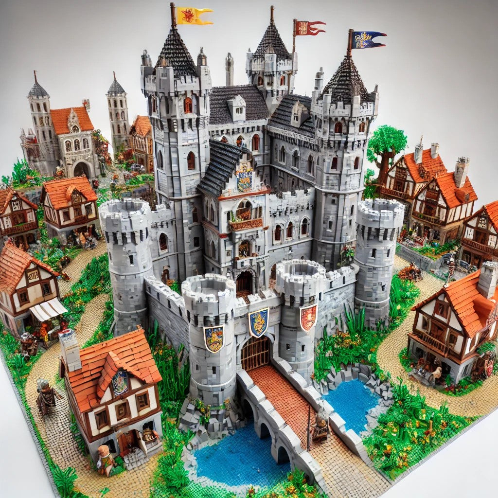 14 AI ideas for Lego Medieval City MOCs