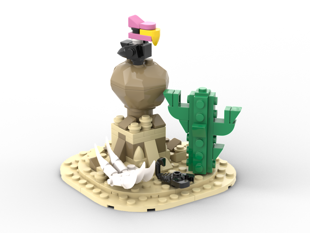 How to build Vulture and Cactus in the Desert