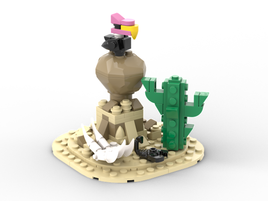 How to build Vulture and Cactus in the Desert