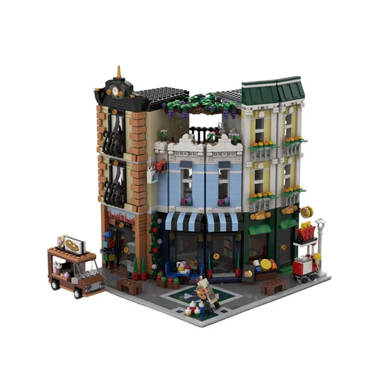 Holiday Corner Street Creates a Complete Vacation Experience in One Detailed City Block