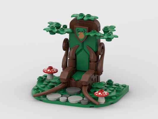 Forest Throne Free Building Instructions | Woodland Display Build