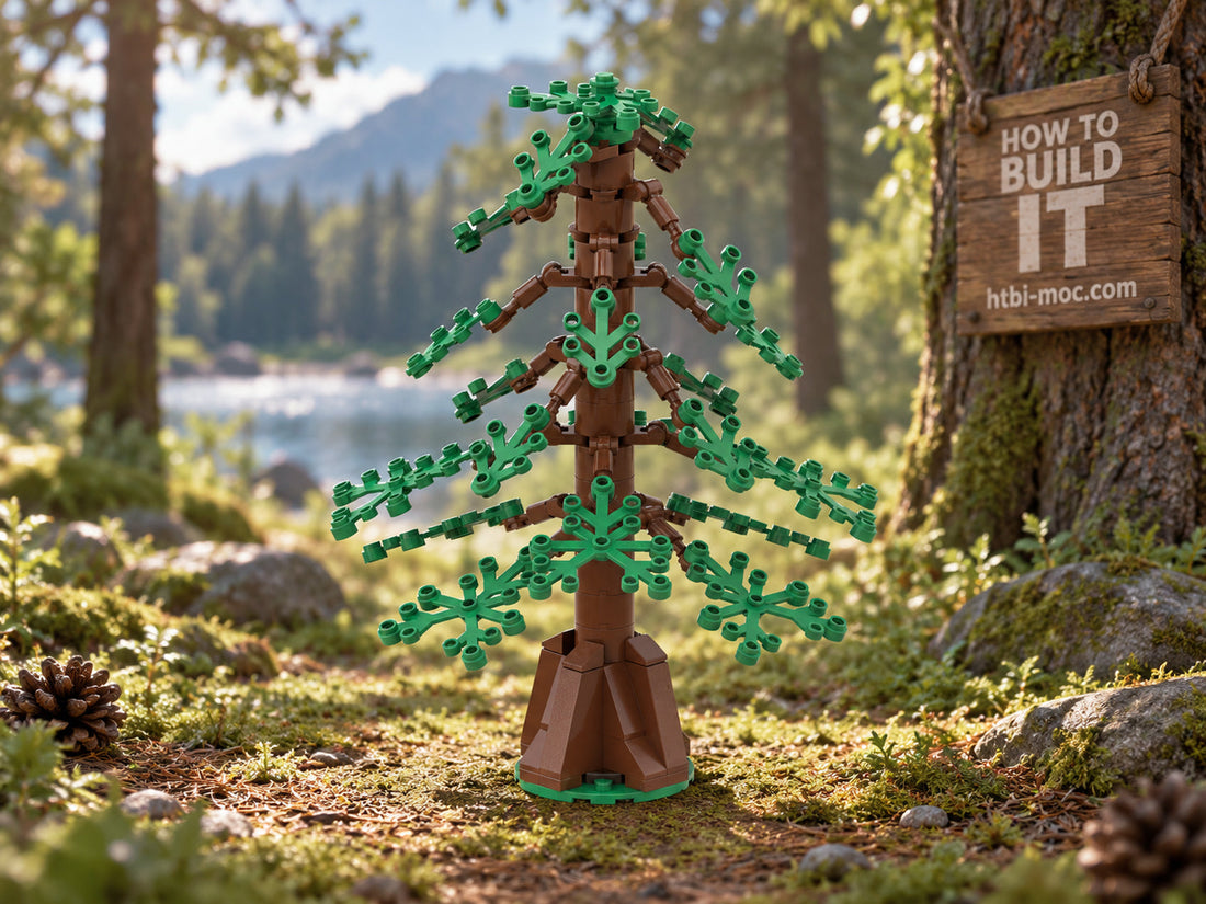 Forest Tree MOC – Free Building Instructions