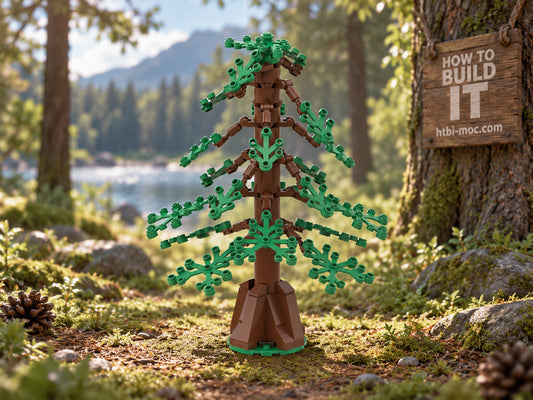 Forest Tree MOC – Free Building Instructions