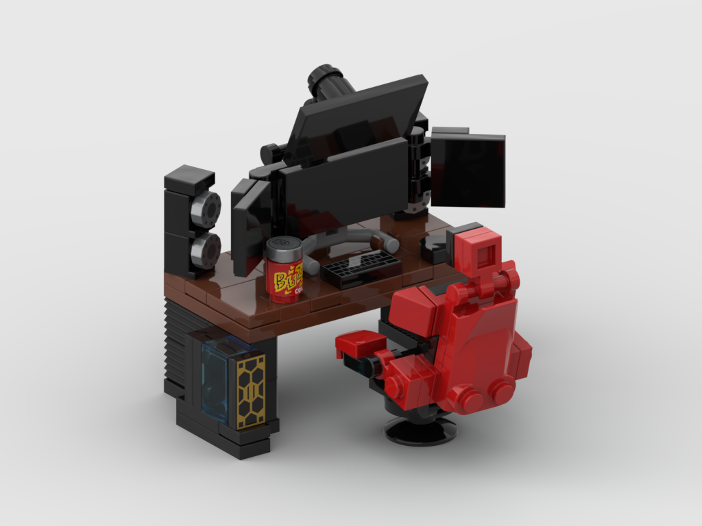 Gaming Setup – Free MOC Instructions