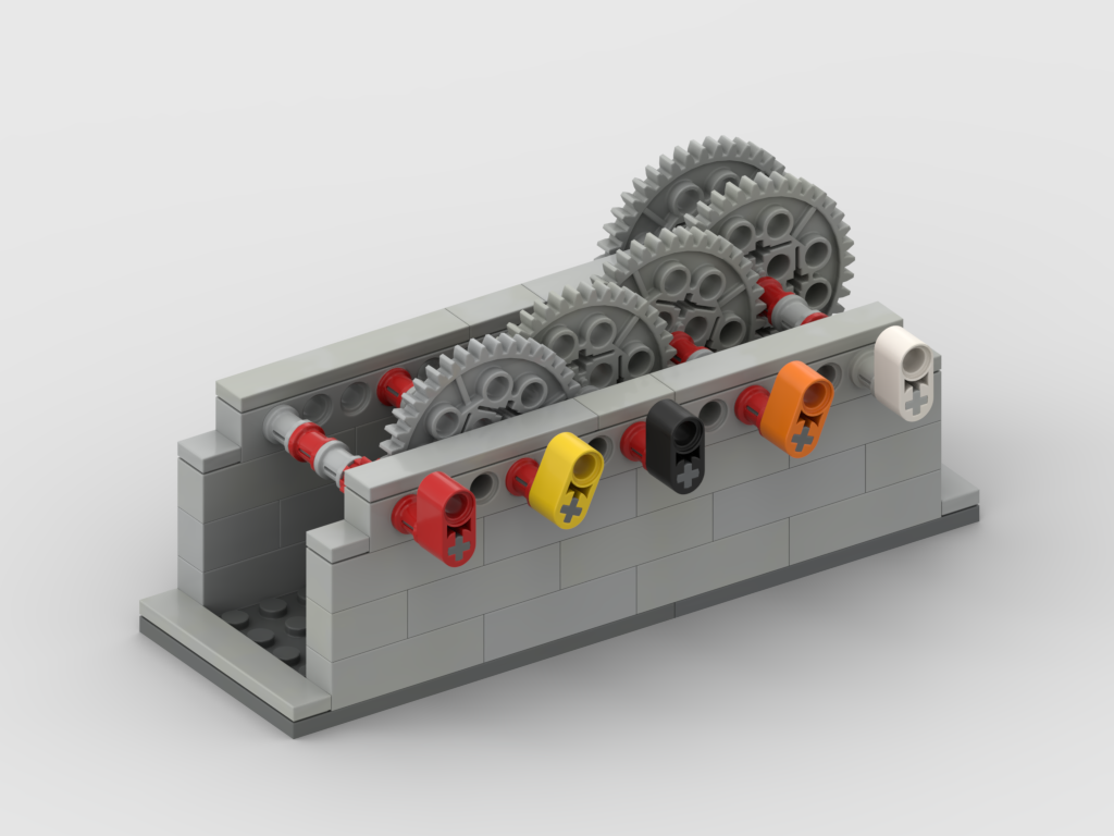Extreme Gear Ratio Machine - Free Building MOC Instructions