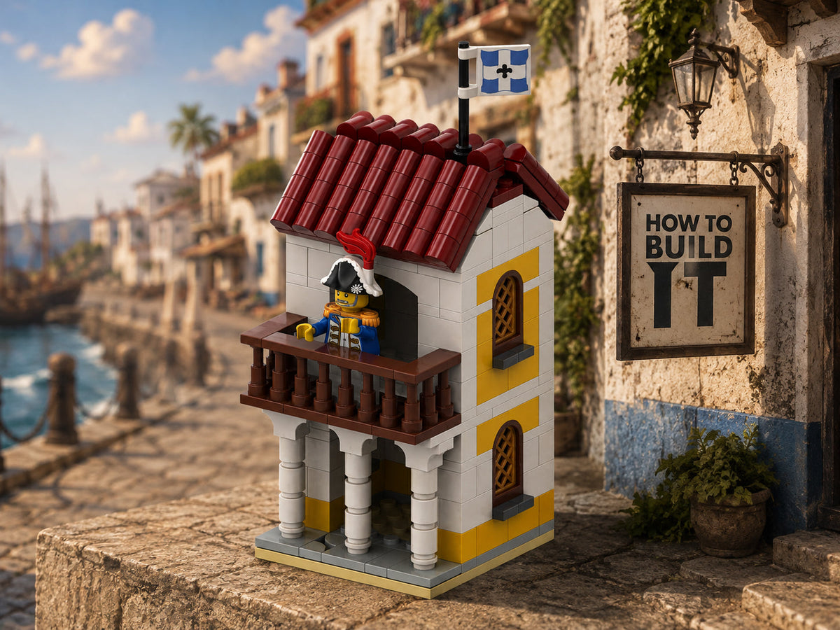Governor’s House MOC | Free Building Instructions