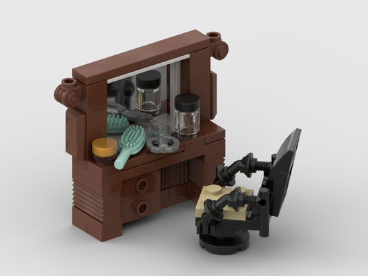 Hairdresser Station – Free Building MOC Instructions