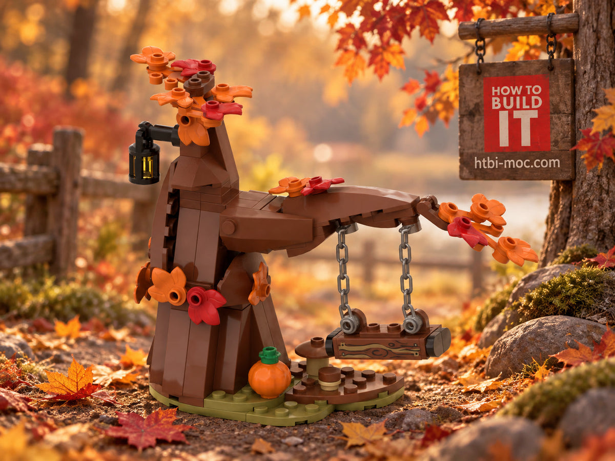 Harvest Tree Swing MOC – Free Building Instructions