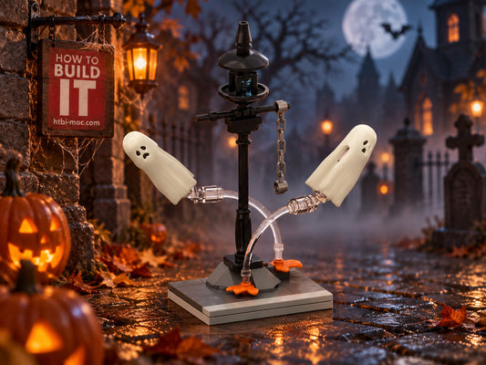 Haunted Lamp MOC – Free Halloween Building Instructions