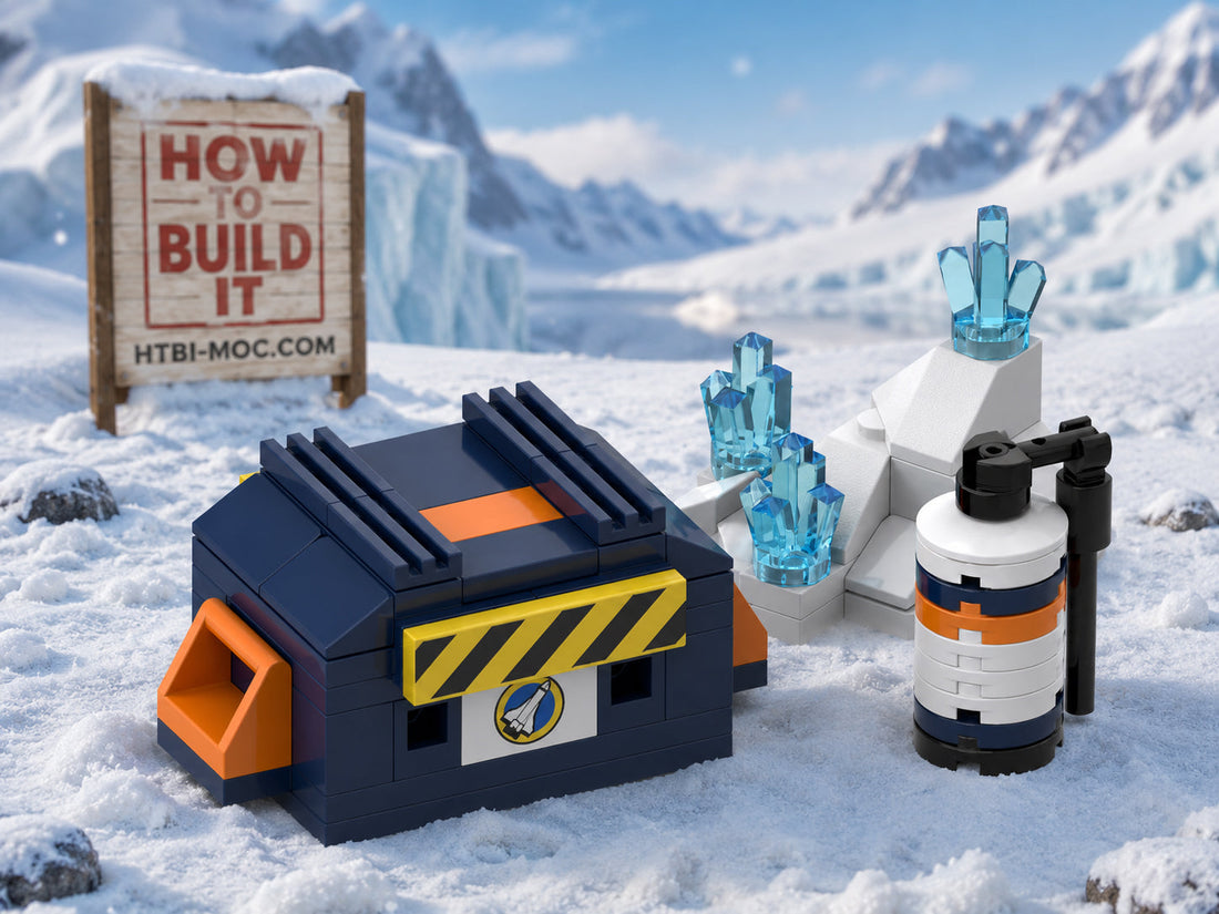 Ice Planet Crate MOC – Free Building Instructions