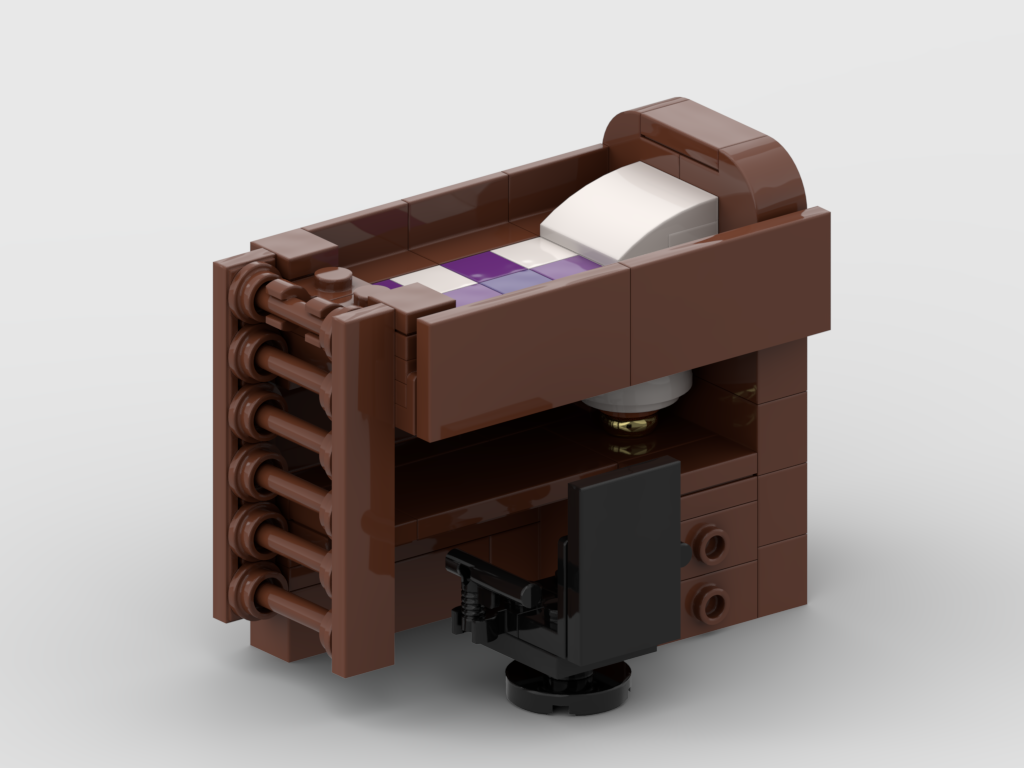 Kids Loft Bed Workstation – Free MOC Building Instructions