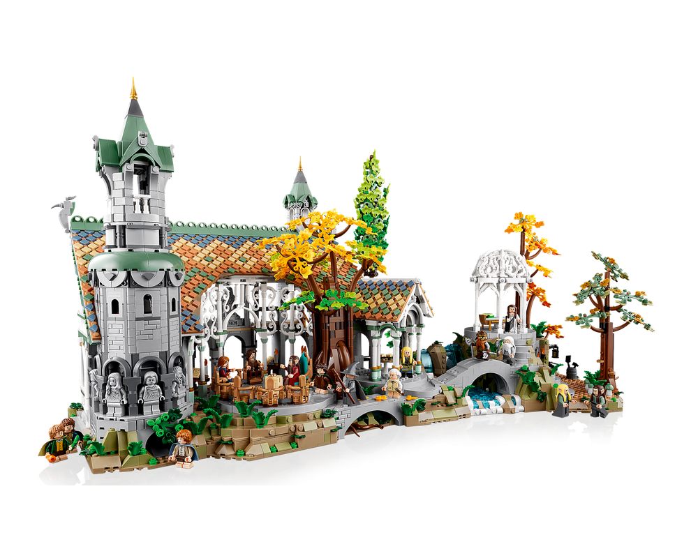 LEGO SET 10316 - Alternate build and Modifications  | Lord of the Rings: Rivendell
